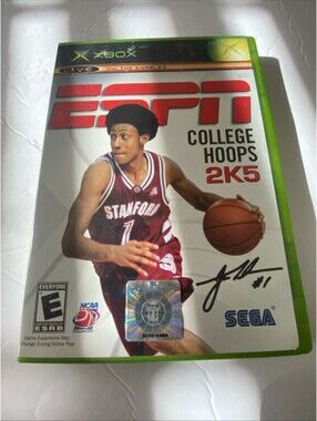 ESPN College Hoops 2K5 (Original Xbox) CIB COMPLETE & TESTED